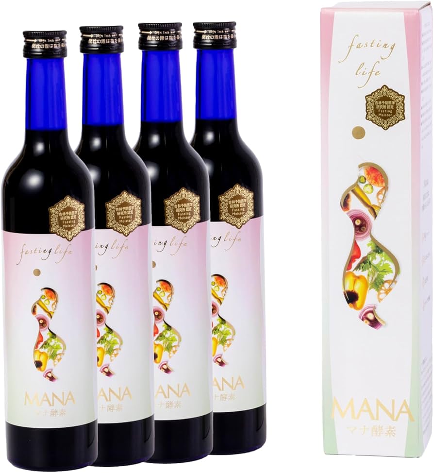 MANAマナ酵素4本 ファスティング マナ酵素 カラ酵素賞味期限2026年10月