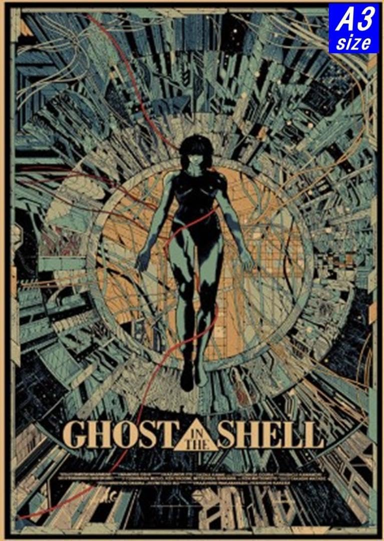 Amazon.co.jp: 攻殻機動隊 Ghost in the Shell A3クラフト版ポスター4