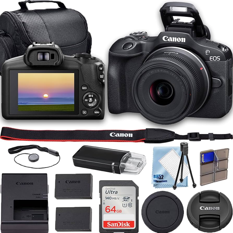 Amazon.com : Canon EOS R100 4K Video Recording Mirrorless Camera