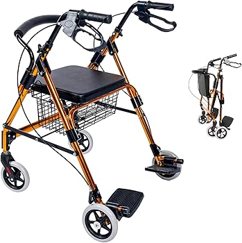 Amazon | Care-parents 歩行器 高齢者用 室内 屋外 手押し車