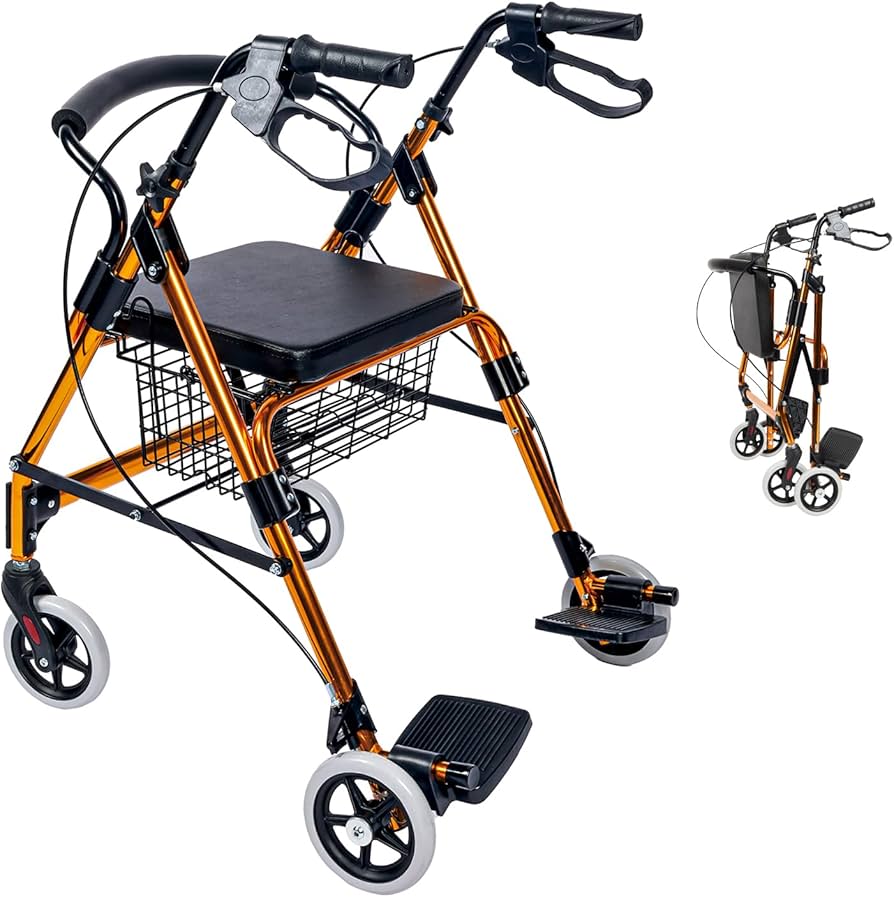 Amazon | Care-parents 歩行器 高齢者用 室内 屋外 手押し車