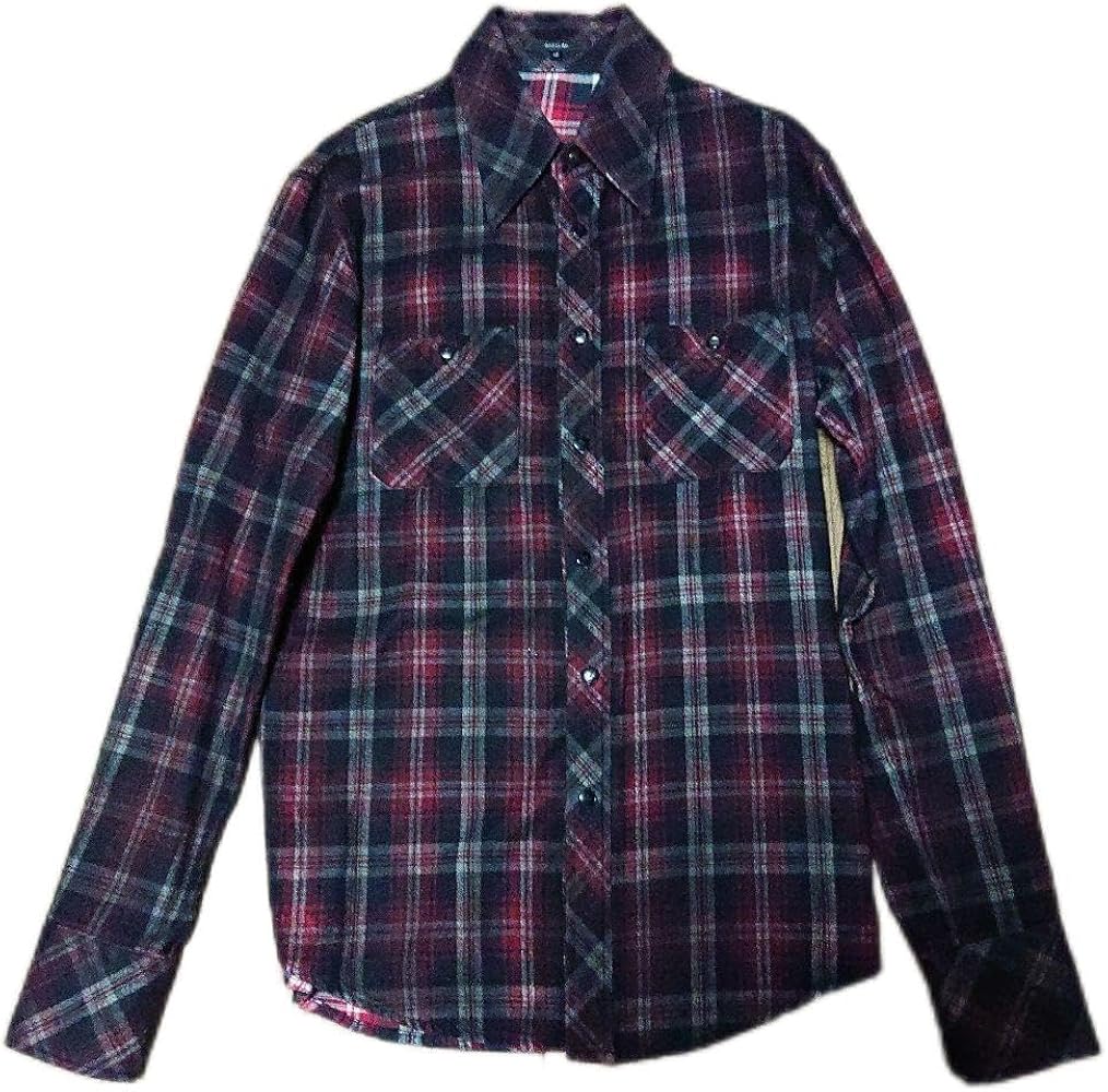 Amazon.co.jp: B'z稲葉浩志さん着用 SHELLAC 顔料染めネルシャツ : ホビー