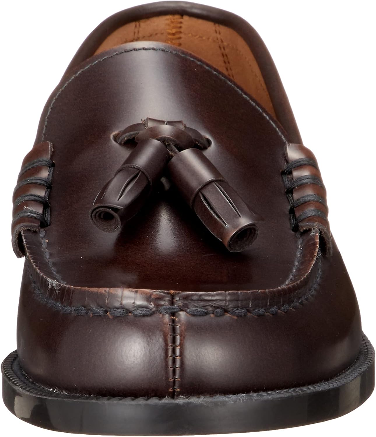 Amazon | [ハルタ] タッセルローファー 3E 本革 メンズ 907 ダーク
