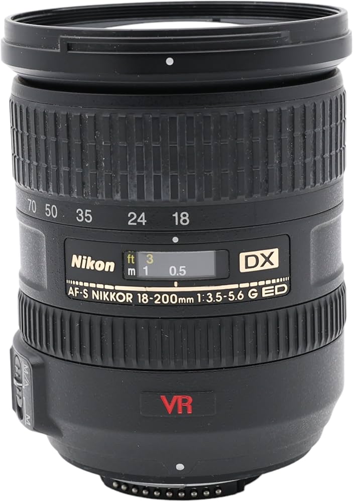 Amazon.com : Nikon G ED-IF AF-S DX VR 2159 18-200mm f/3.5-5.6 Zoom