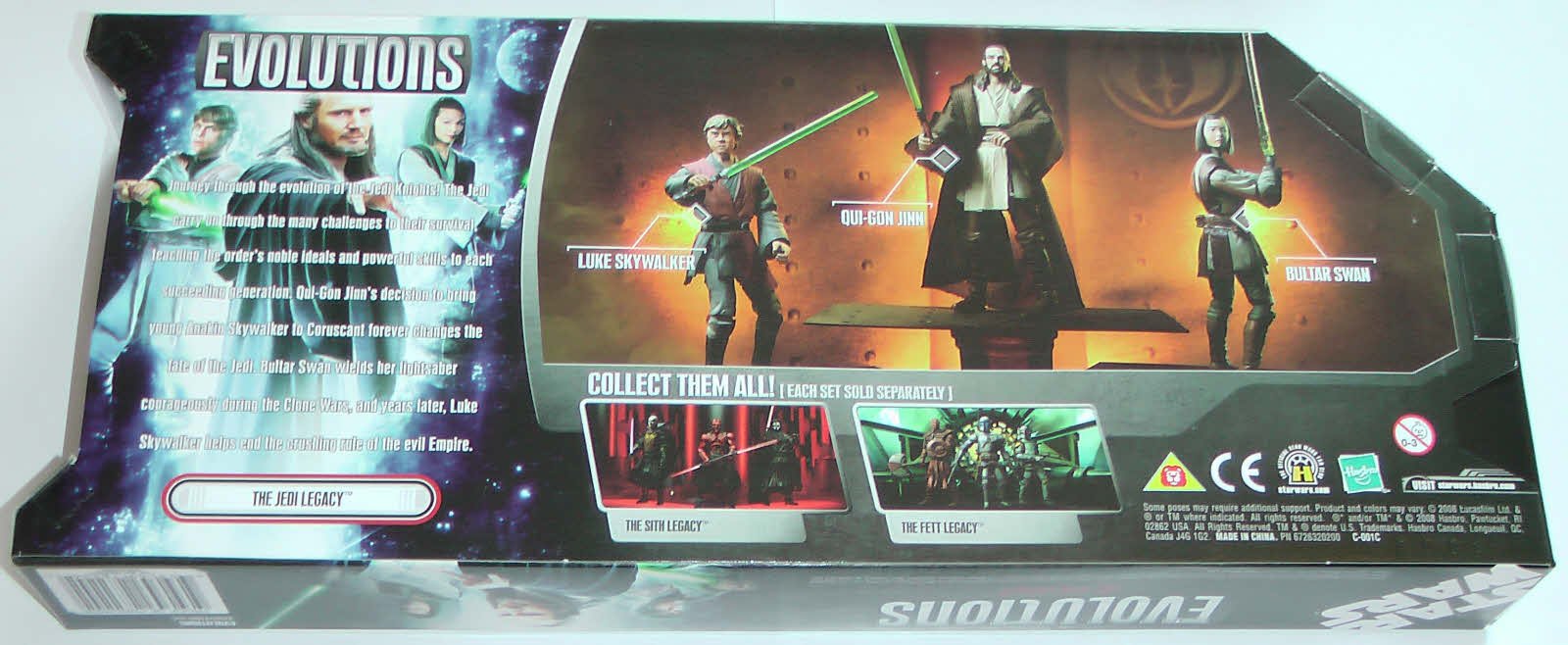 Amazon.com: Star Wars 3.75 Inch Evolutions - Jedi Legacy 3Pk