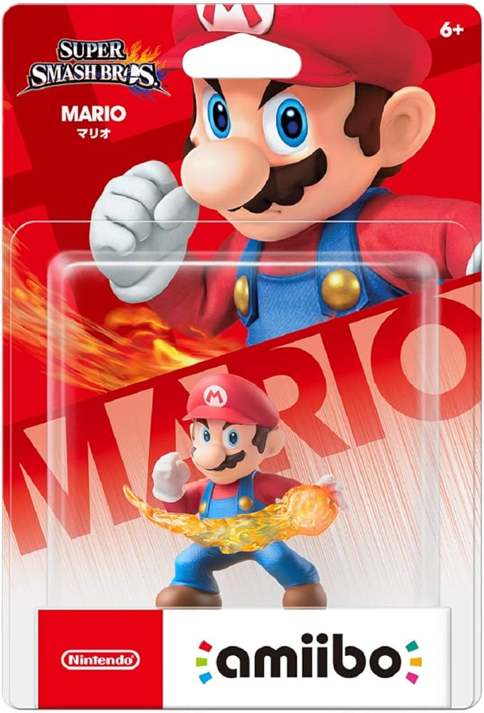 Amazon.co.jp: amiibo マリオ(大乱闘スマッシュブラザーズシリーズ