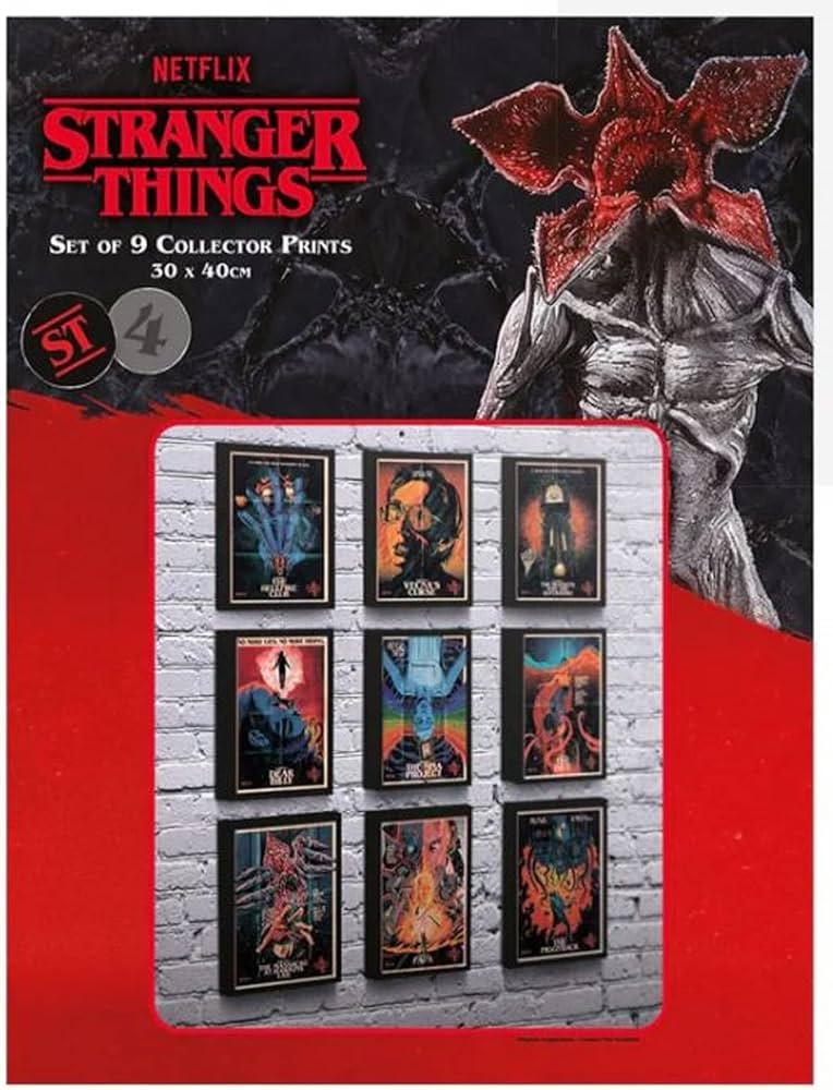 Amazon.co.jp: Pyramid International Stranger Things 4ポスター