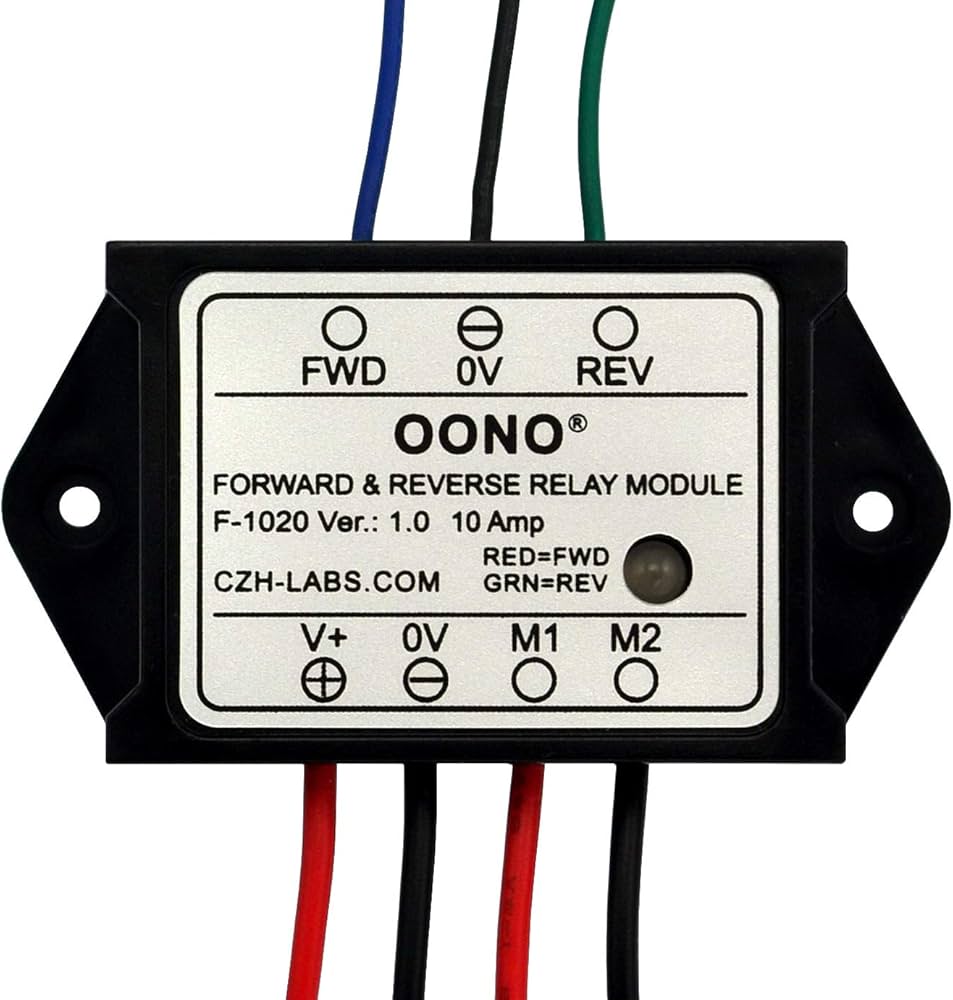 Amazon.co.jp: OONO モーター/リニアアクチュエータ用正逆リレー
