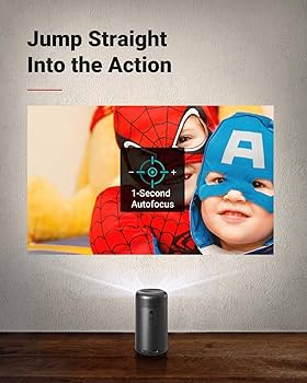 Nebula Capsule II Smart Mini Projector, by Anker, Palm-Sized 200