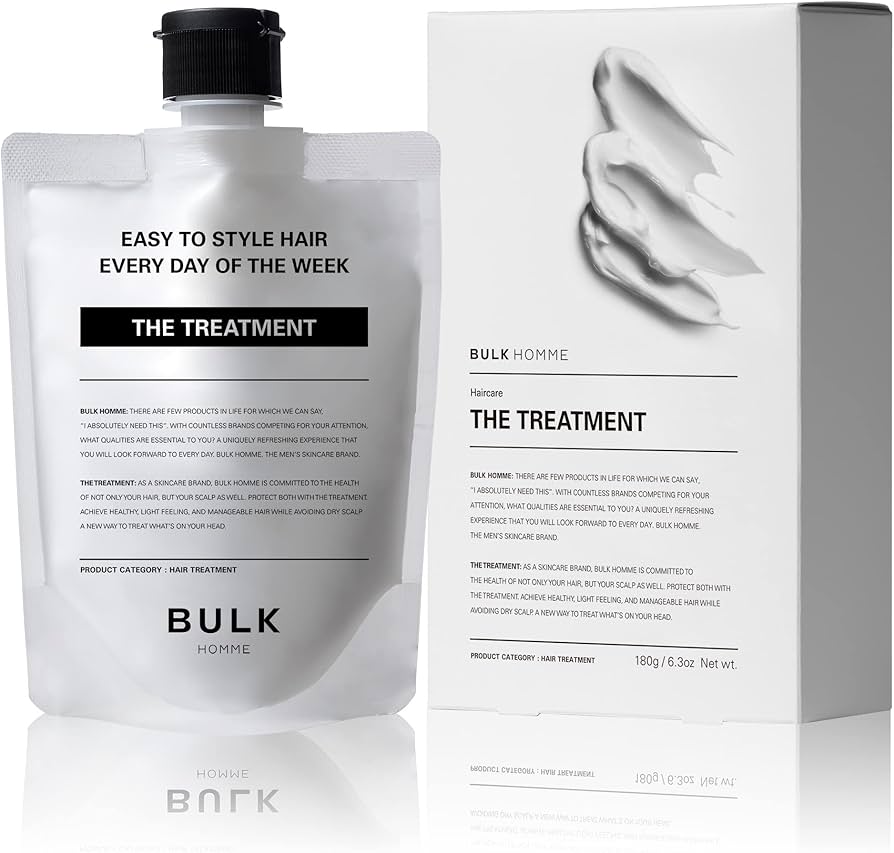 Amazon | バルクオム トリートメント メンズ 180g 保湿 ダメージケア