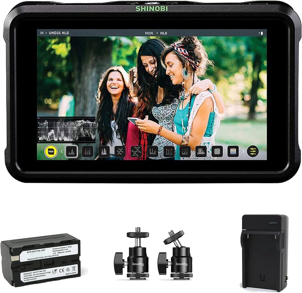 Amazon.co.jp: Atomos Shinobi 5インチ 4K 写真とビデオ ポータブル