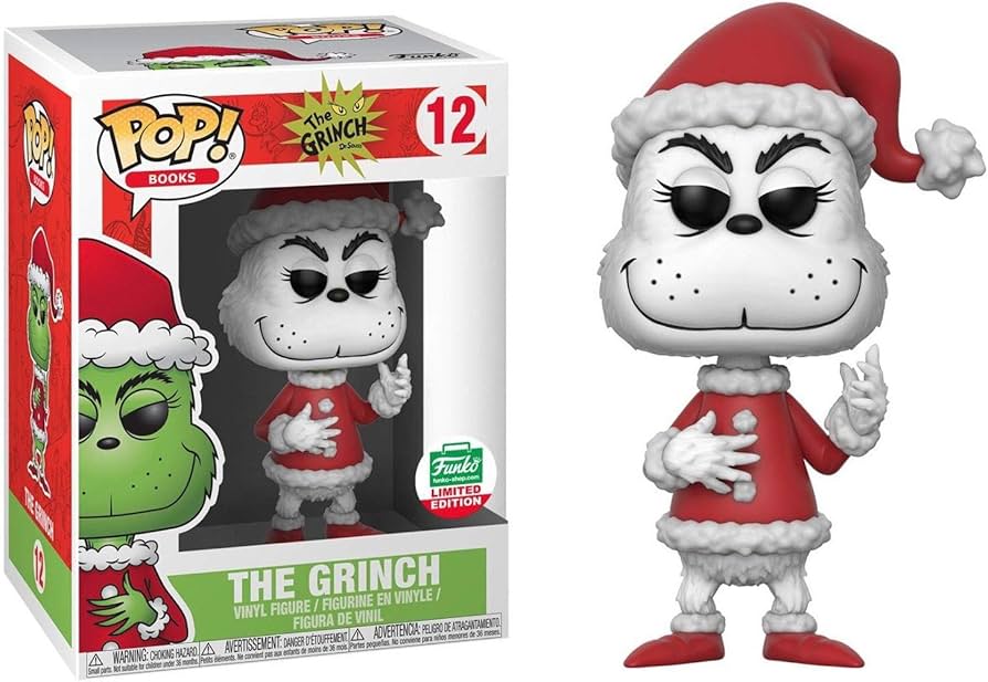 Amazon.com: Funko The Grinch POP! Books The Grinch Limited Edition
