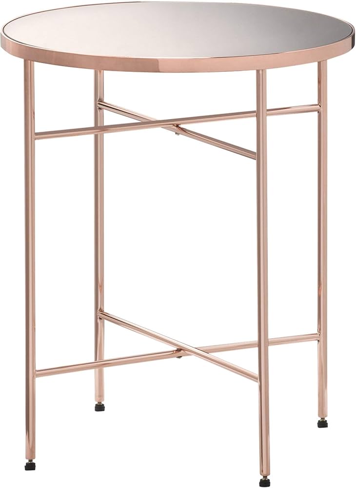 Amazon｜Francfranc マタン サイドテーブル コッパー ゴールド W42.5cm