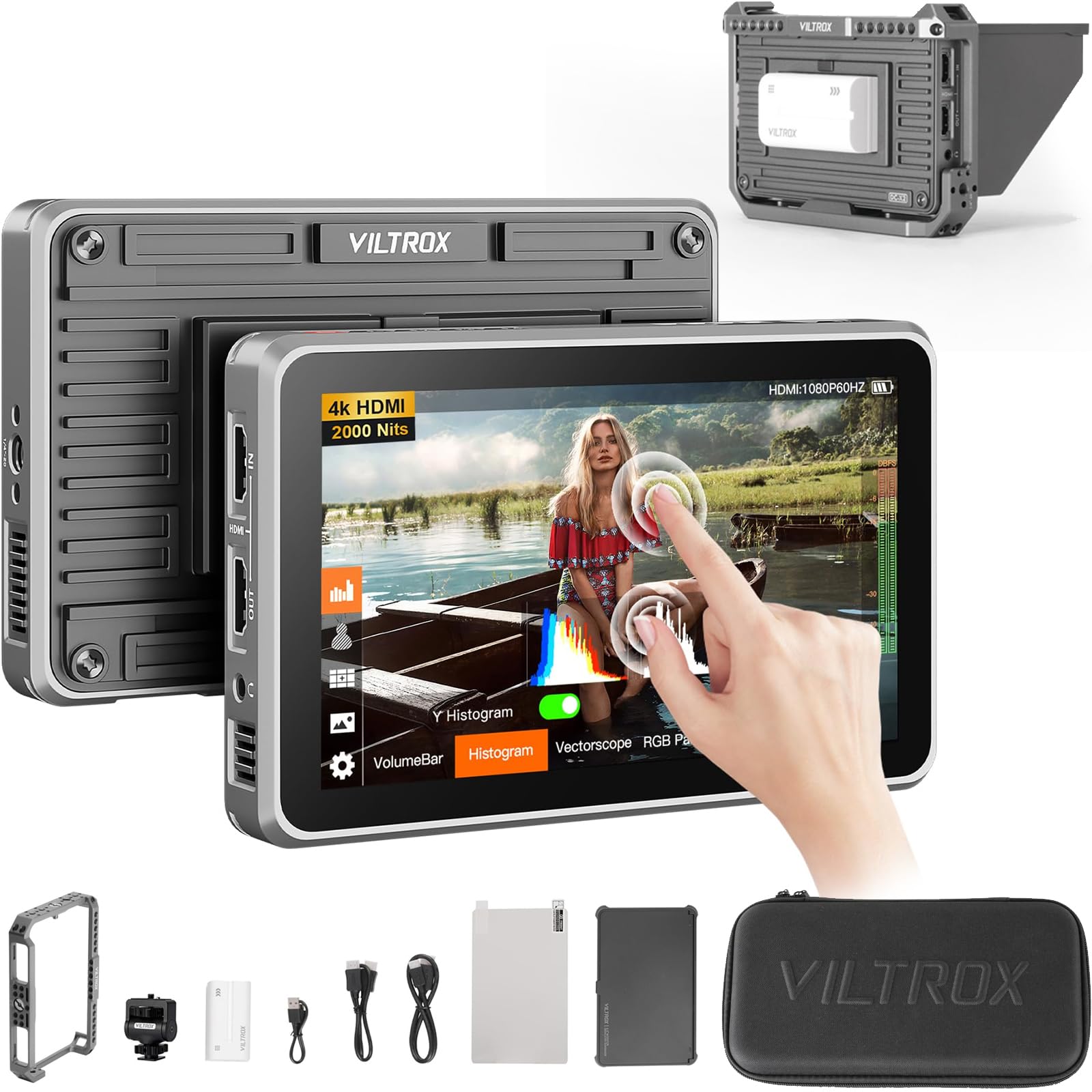 Amazon.com : VILTROX DC-X FHD 2000Nits 6