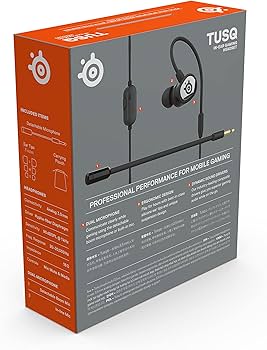 Amazon.co.jp: SteelSeries ゲーミングイヤホン マイク着脱式 Tusq