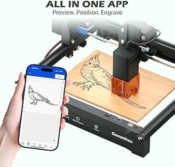 Amazon | Genmitsu レーザー彫刻機 Kortek 10W ±0.01mm 高精度