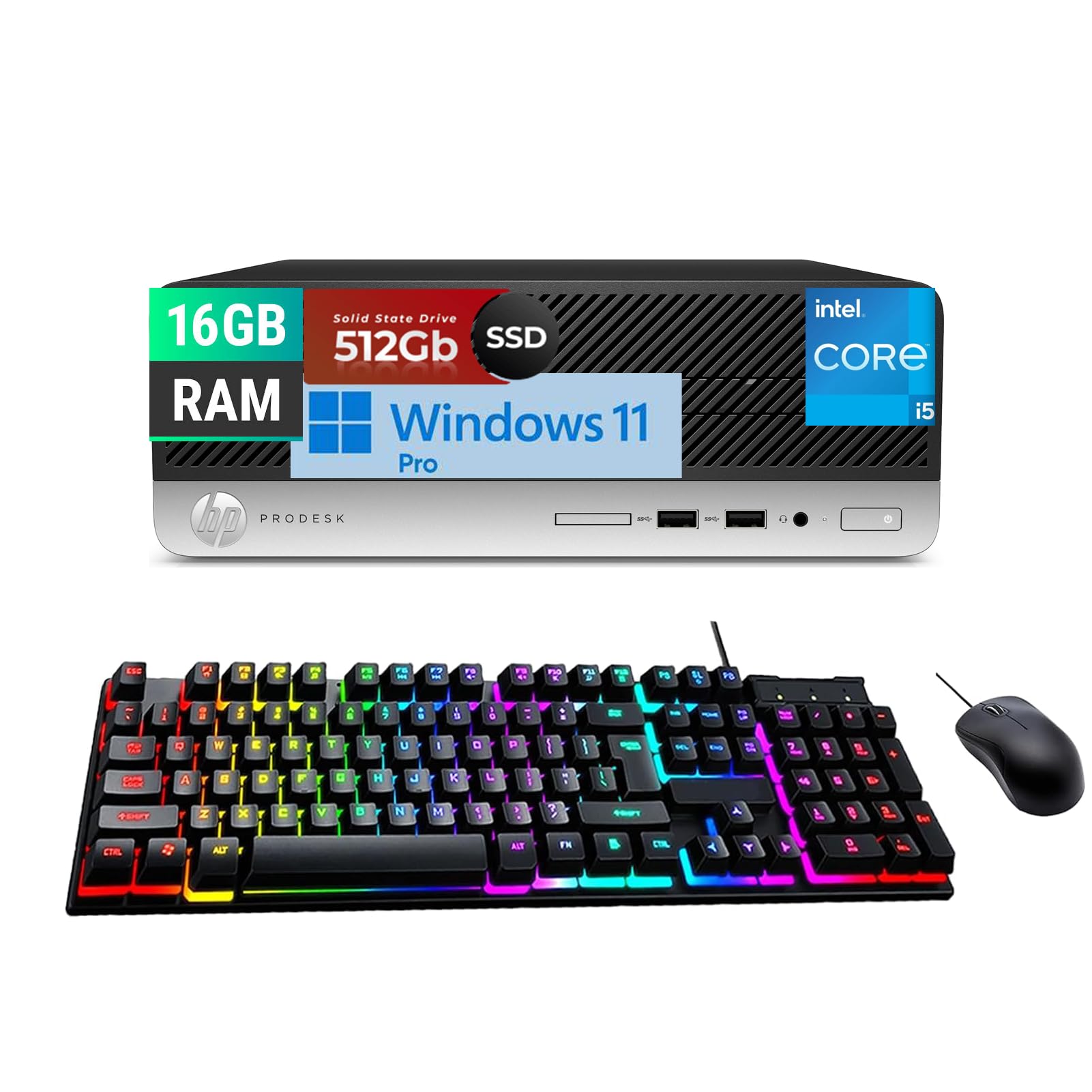 Amazon.com: HP ProDesk 400 G6 SFF Business Desktop PC, Core i5