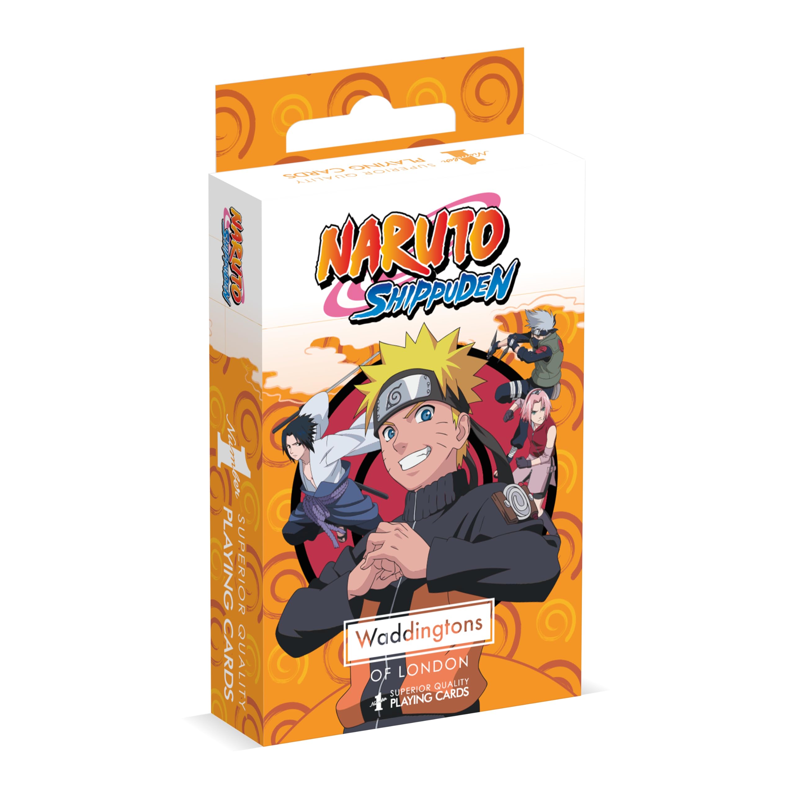 Waddingtons Number 1 Naruto Playing Cards Play Fish, Slap Jack