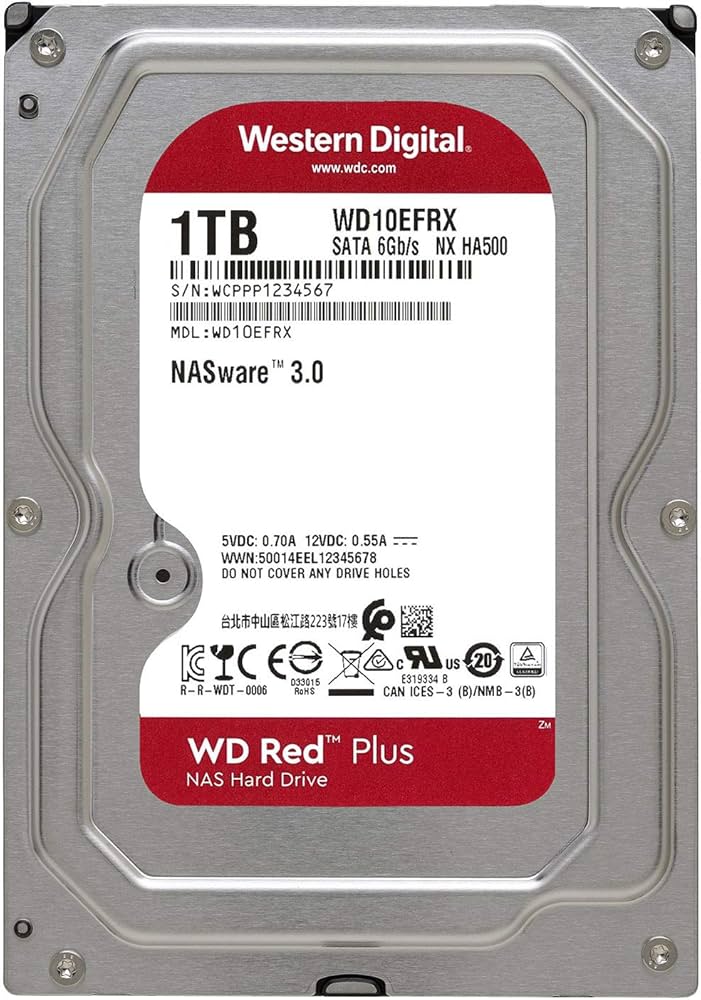Amazon | Western Digital ウエスタンデジタル WD Red Plus 内蔵 HDD
