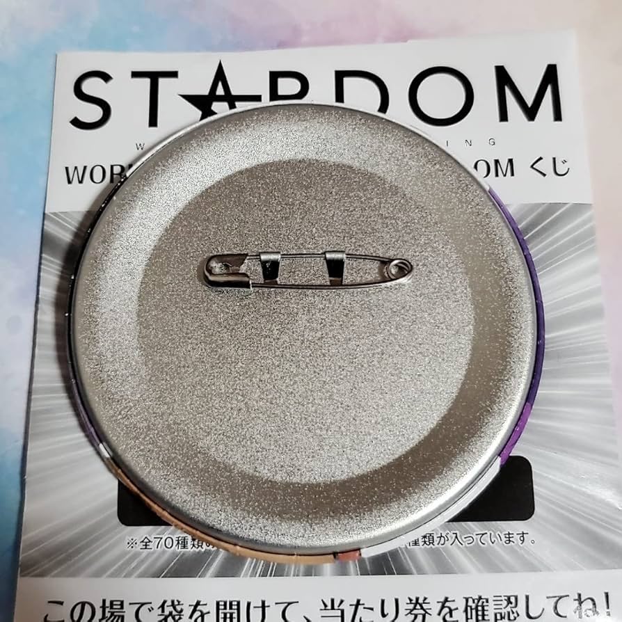 Amazon.co.jp: 刀羅ナツコ とうら なつこ スターダム くじ 缶バッジ 缶