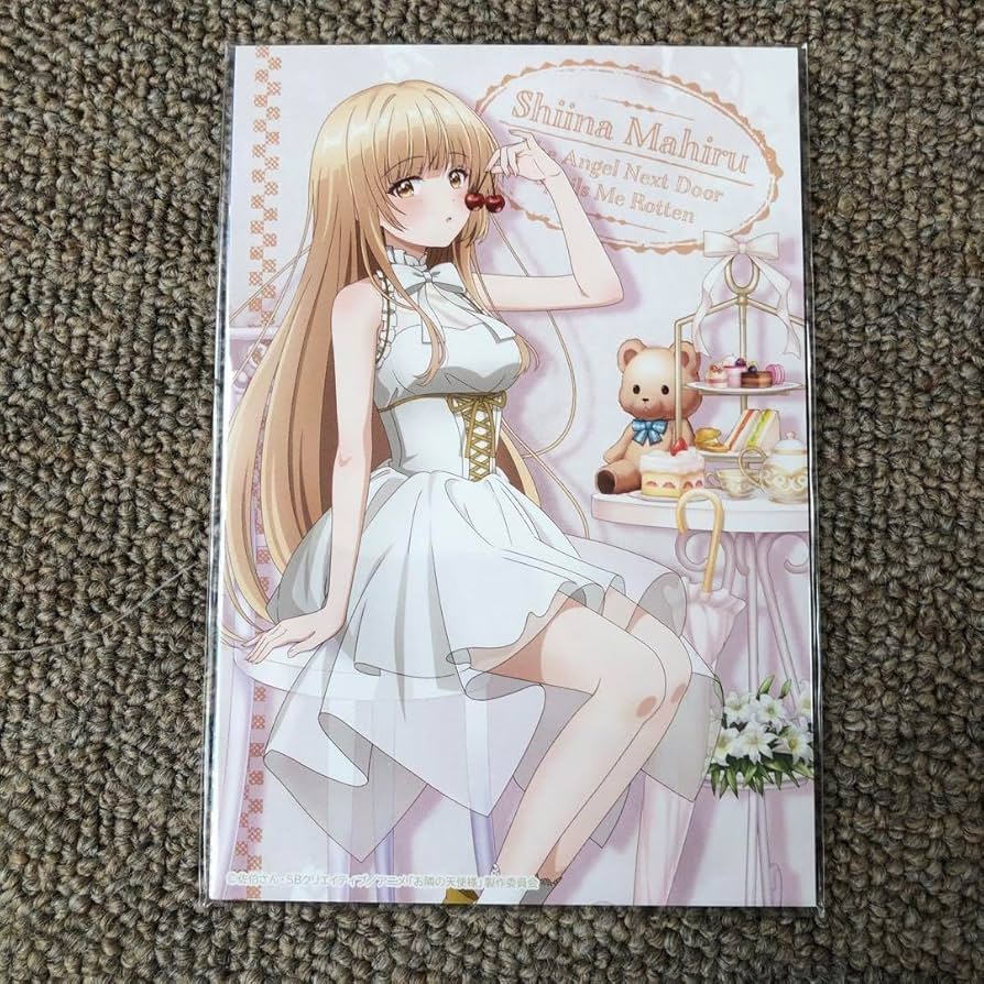 Amazon.co.jp: お隣の天使様 椎名真昼 D賞 イラストカード5枚セット 7