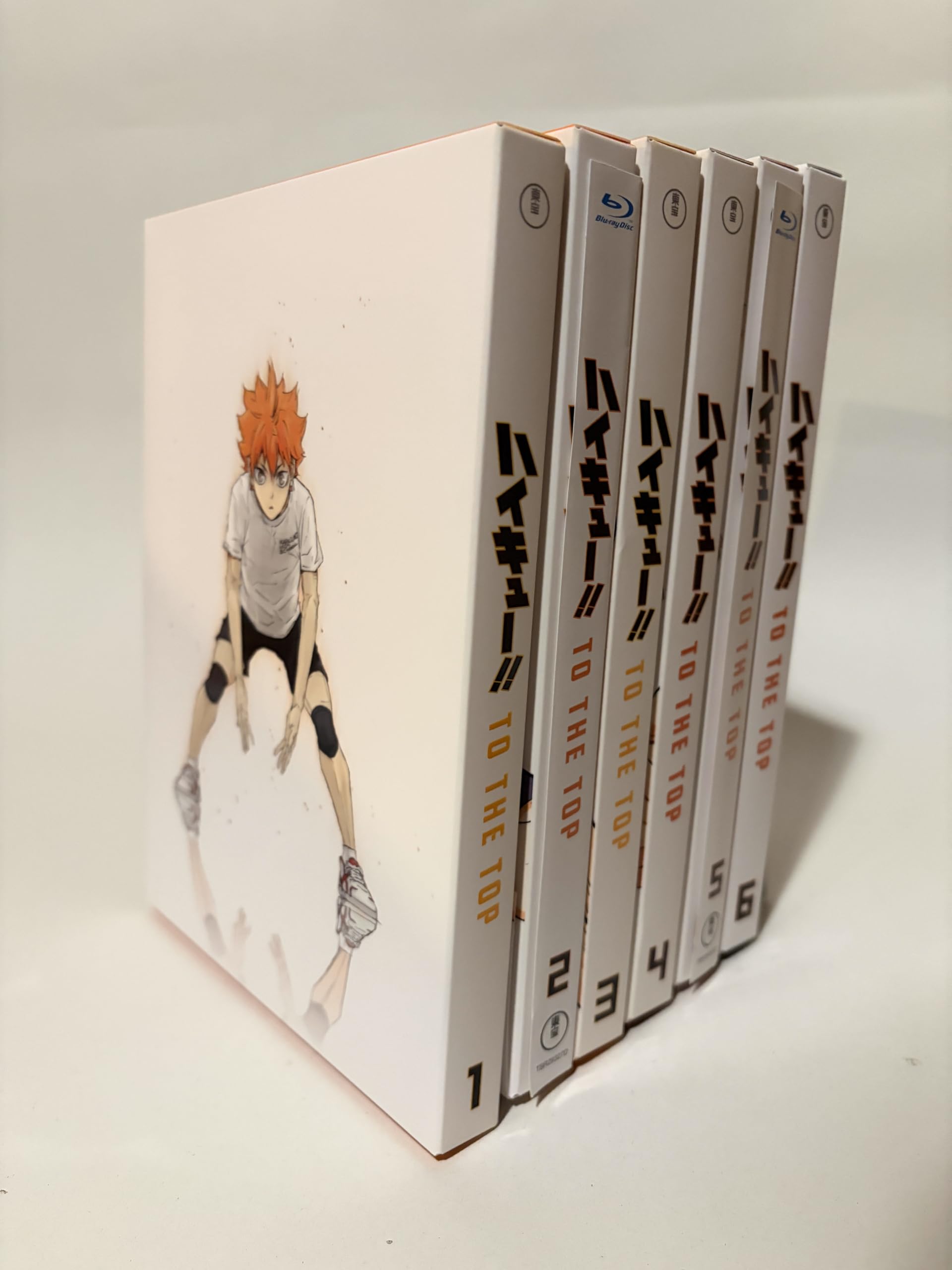 Amazon.co.jp: 【Blu-ray】ハイキュー!! TO THE TOP 初回限定版 全6巻