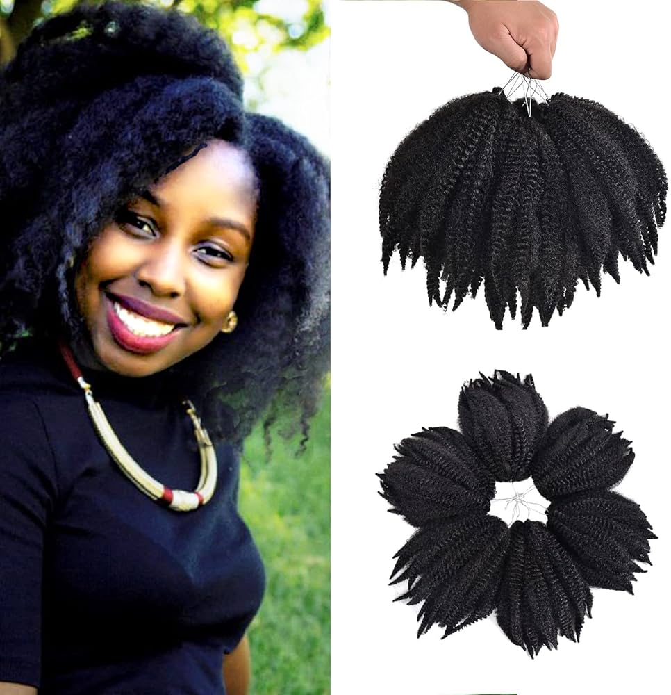 Amazon.com : 6Packs Marley Hair for Twists 8Inch Short Braiding