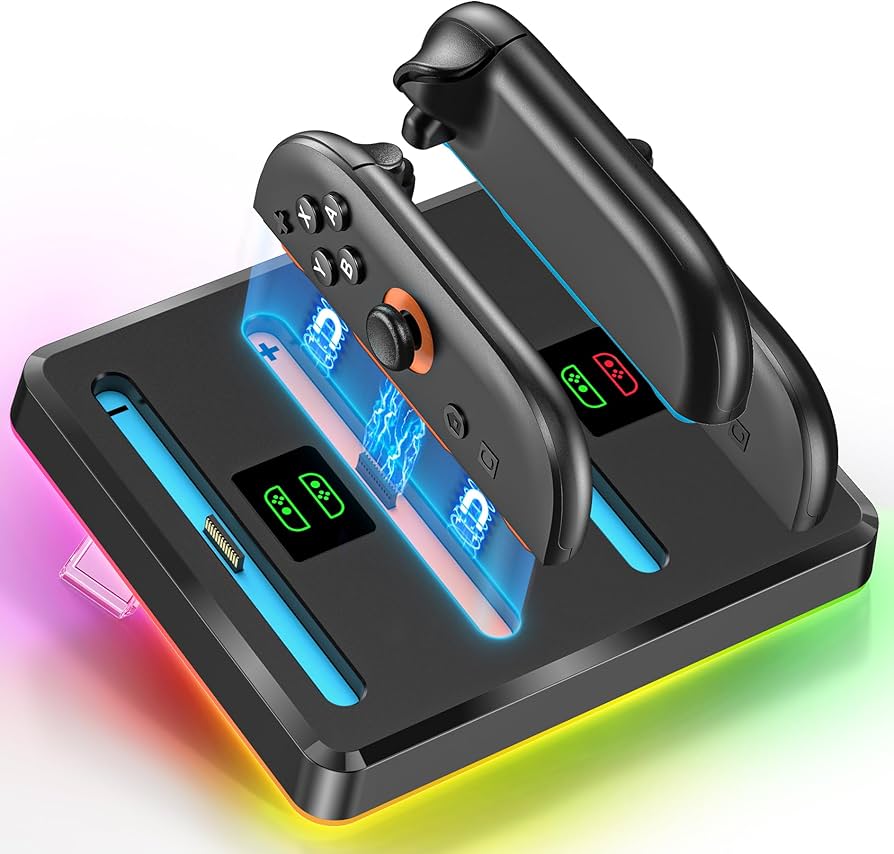 Amazon.co.jp: Switch 2 ジョイコン用 充電スタンド 4台同時充電