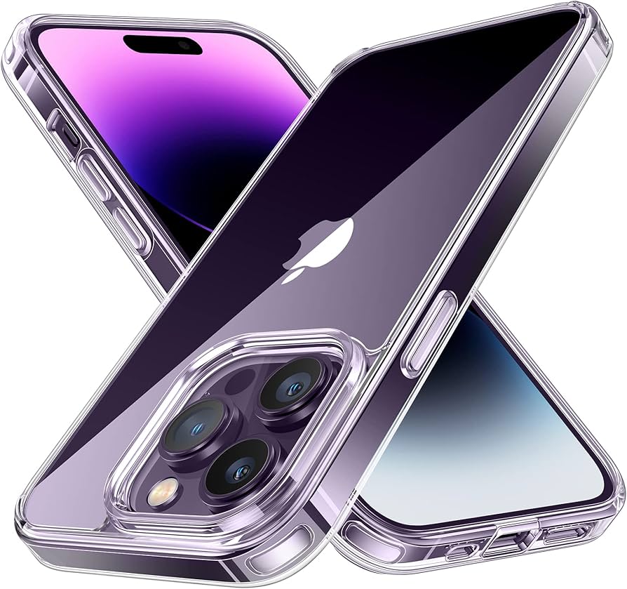 Amazon.co.jp: NIMASO クリアケース iPhone 14 Pro 用 米軍MIL規格 PC