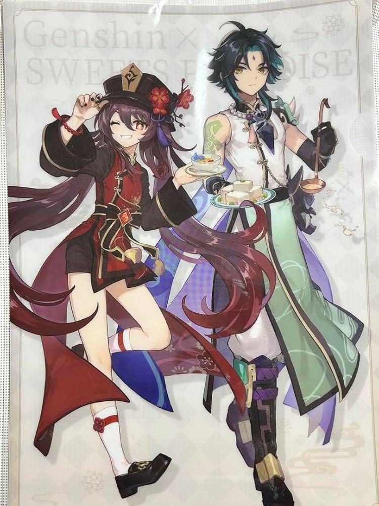 Amazon.co.jp: 原神 スイパラ コラボカフェ 胡桃 魈 BFON : おもちゃ