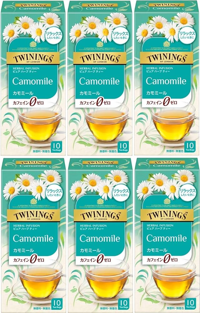 Amazon | トワイニング カモミール10P×6個 | トワイニング | ハーブ