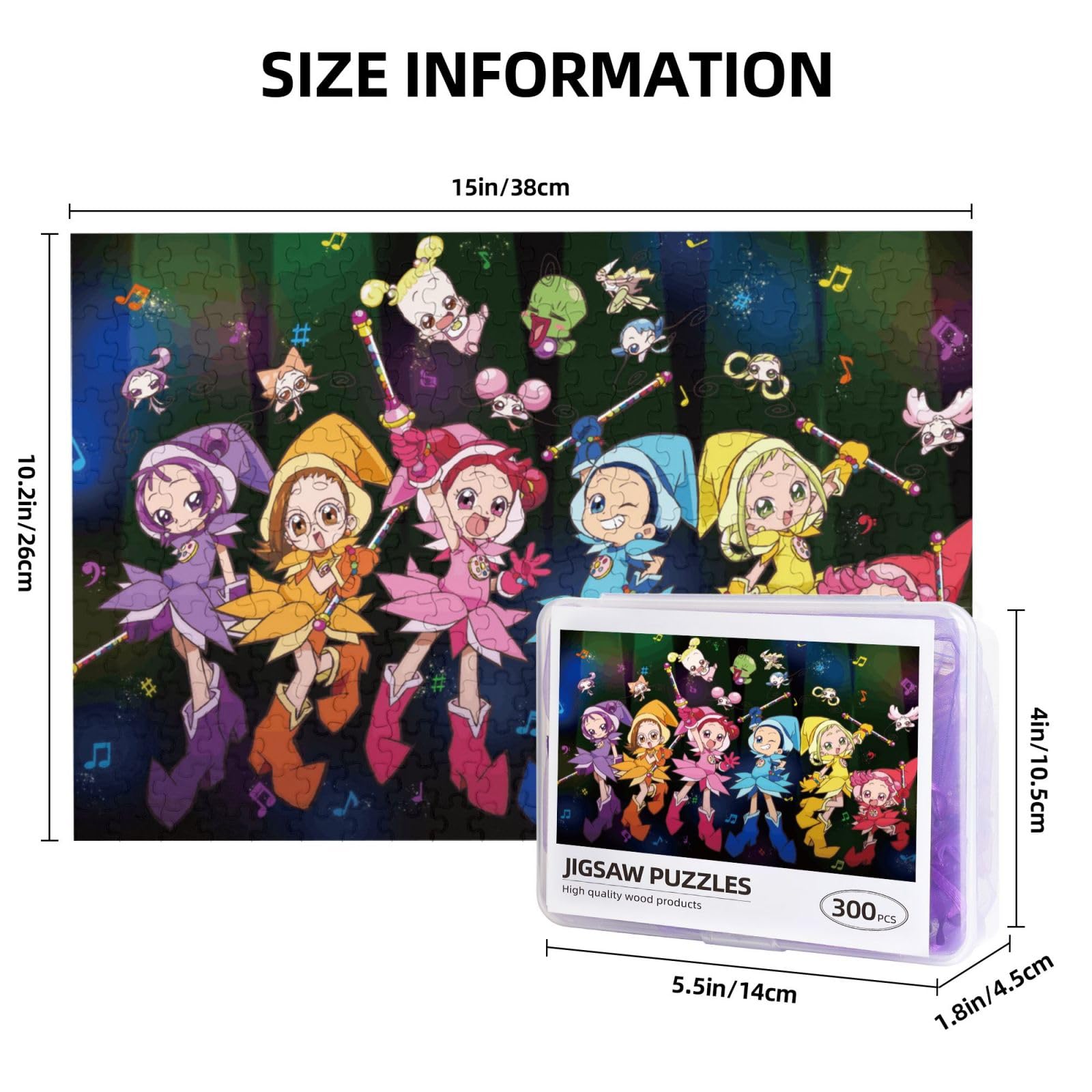 Amazon.co.jp: おジャ魔女どれみ ジグソー パズル 300ピース 子供用