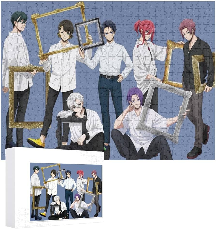 Amazon | ブルーロック ジグソーパズル 500ピース 益智減圧玩具 木製