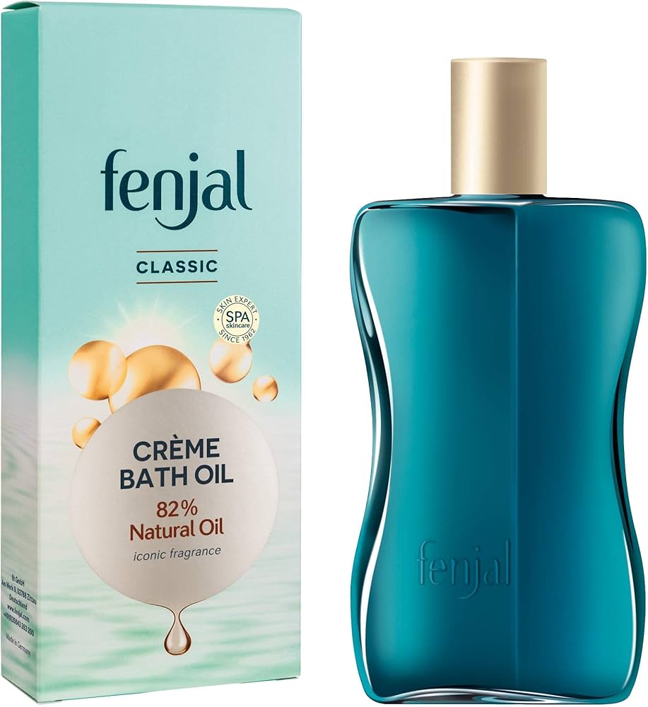 Amazon.com : Fenjal Classic Luxury Creme Bath Oil, Cleanses and