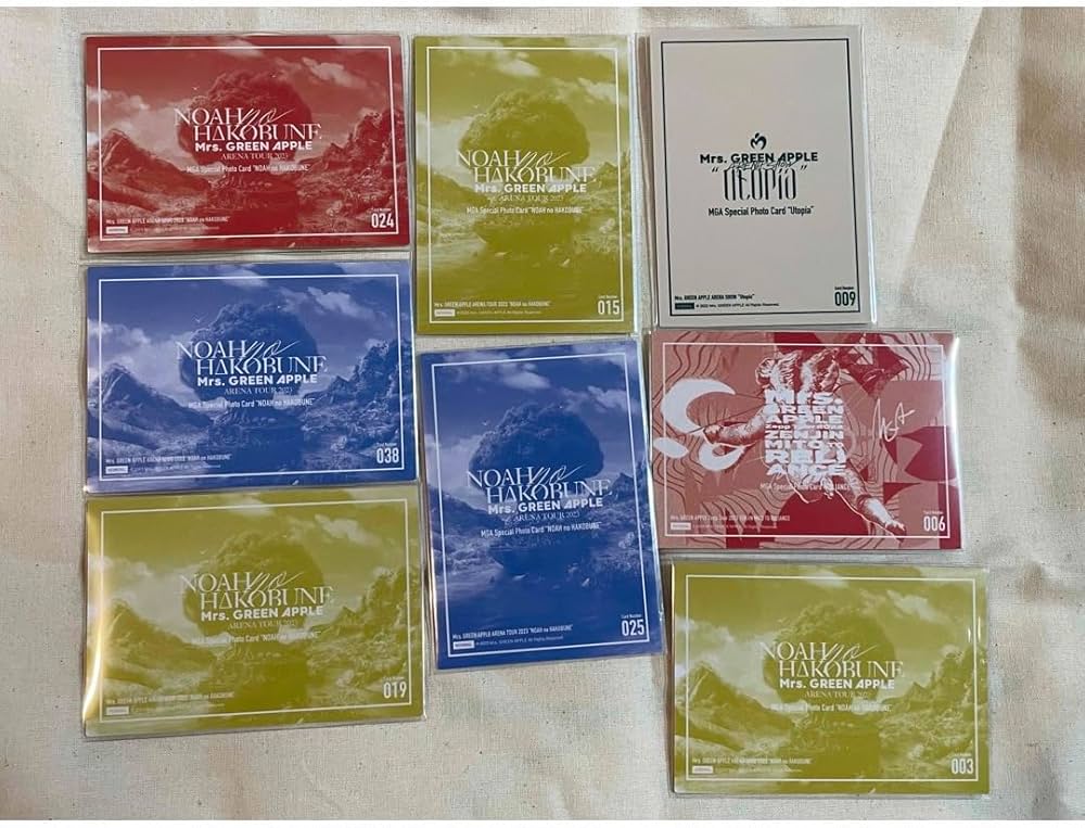 Amazon.co.jp: Mrs. GREEN APPLE フォトカード : 文房具・オフィス用品