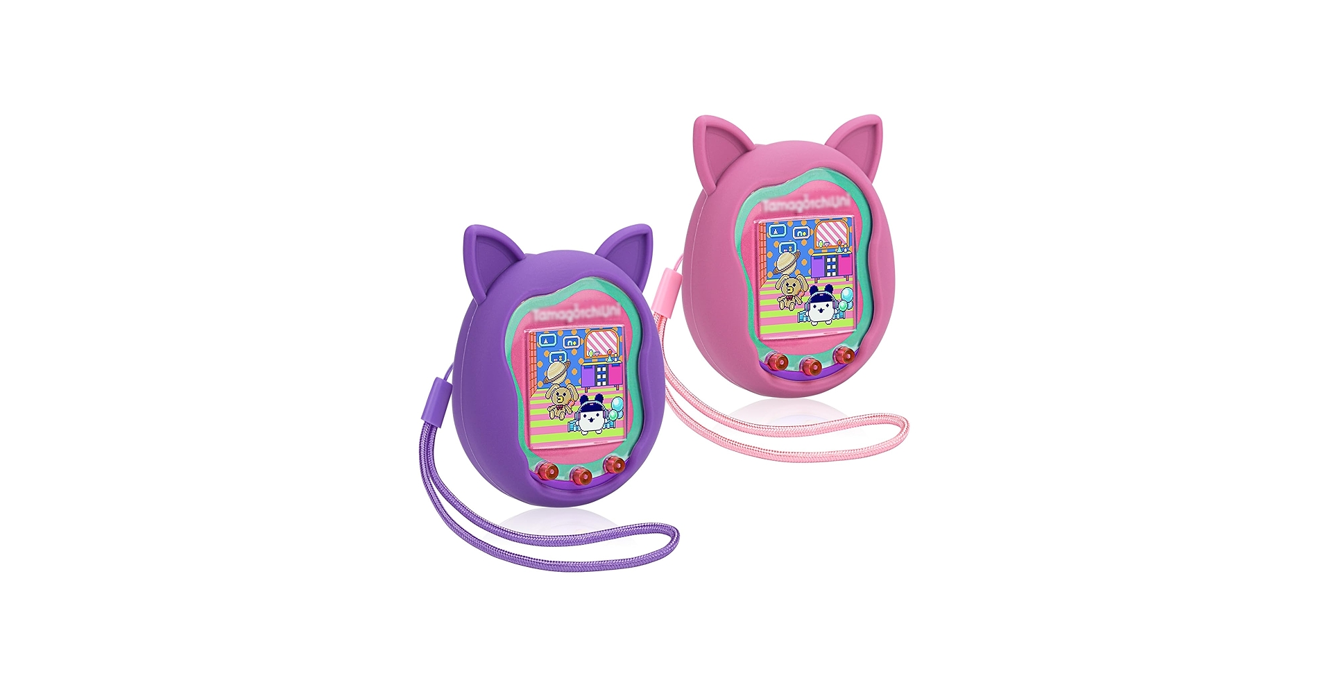 Amazon.com: 2pack Winceed Silicone Case for Tamagotchi Uni