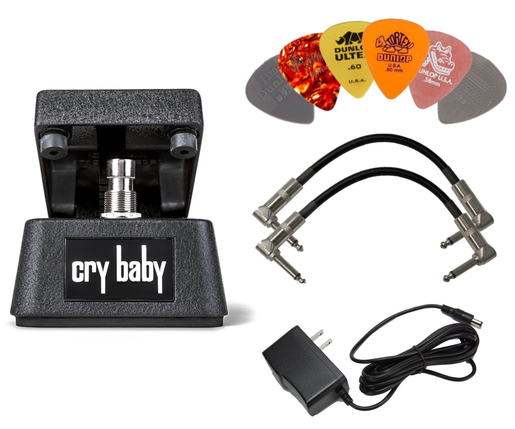 Amazon.com: Dunlop CBM95 CRYBABY MINI FX Pedal with Power Adapter