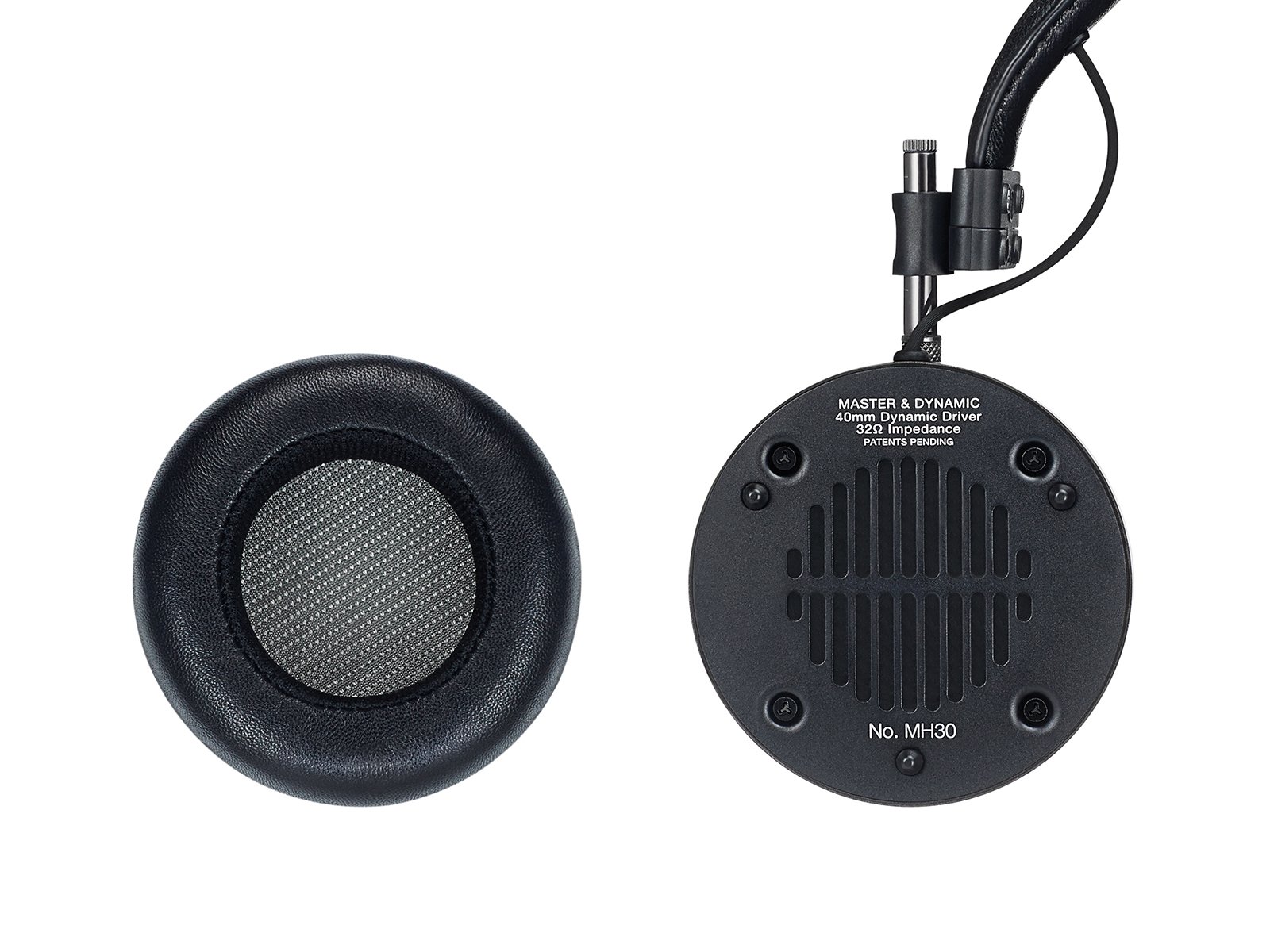 Amazon.co.jp: マスター & ダイナミック MH30 耳のせ型ヘッドホン - 黒