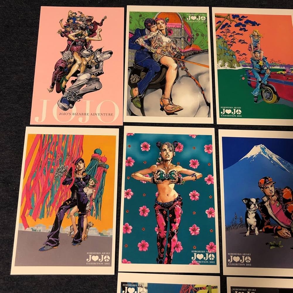 Amazon.co.jp: レア JOJO展 荒木飛呂彦原画展 ポストカード 10枚セット
