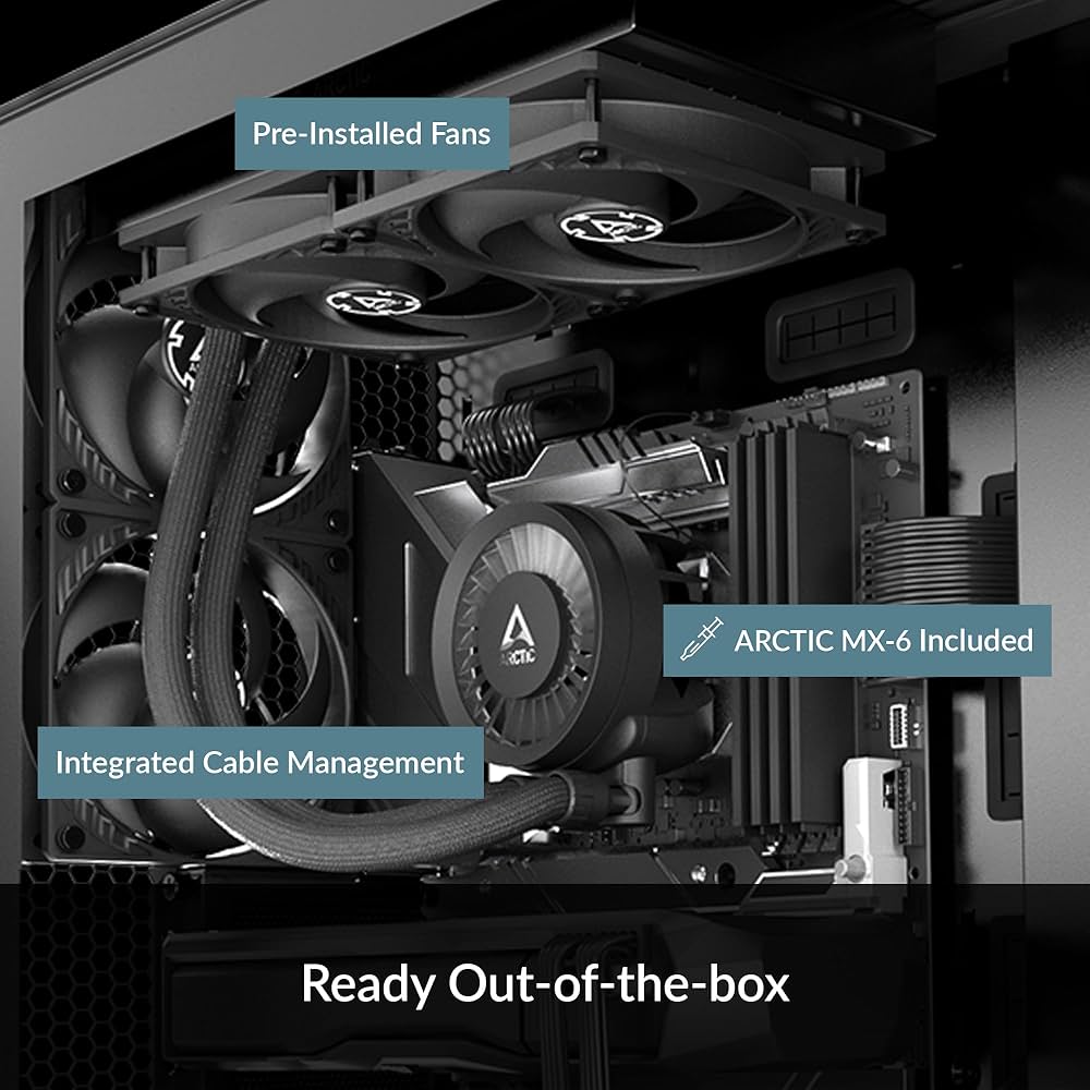 Amazon | ARCTIC 「Liquid FreezerⅢ 280」水冷CPUクーラー 高静圧P