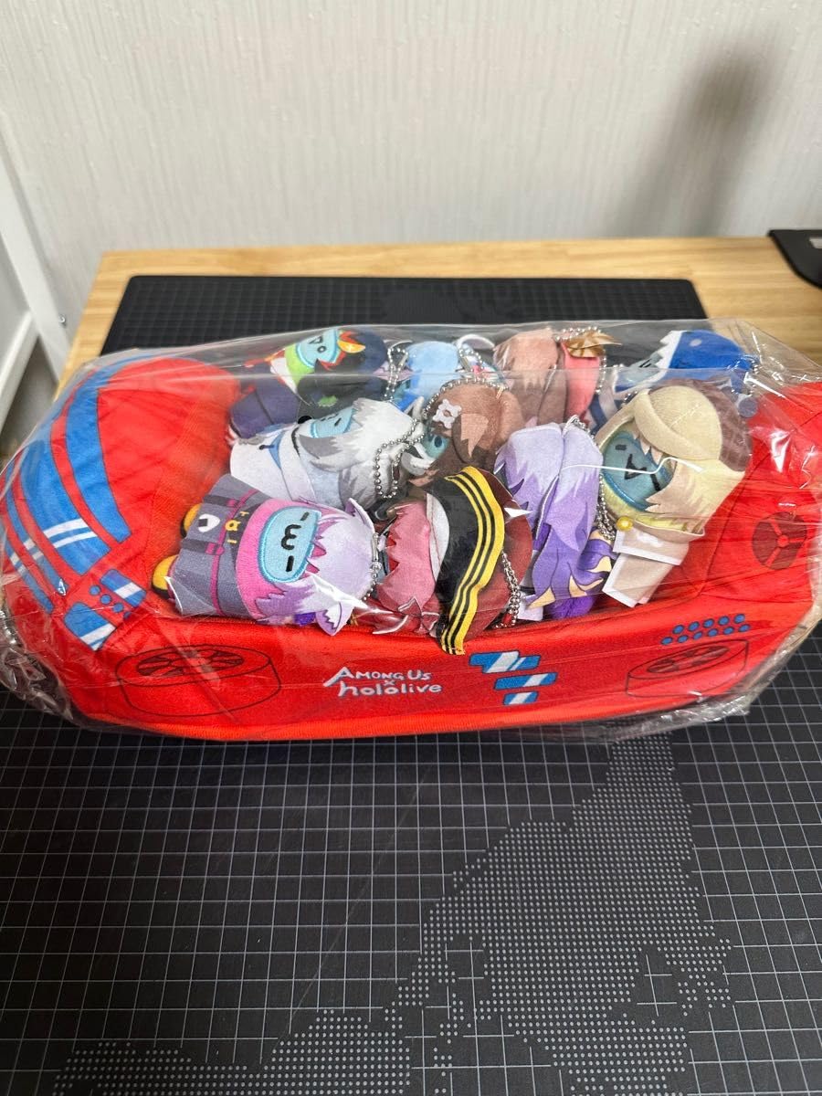 Amazon.co.jp: ホロライブ among us ぬいぐるみセット アモングアス