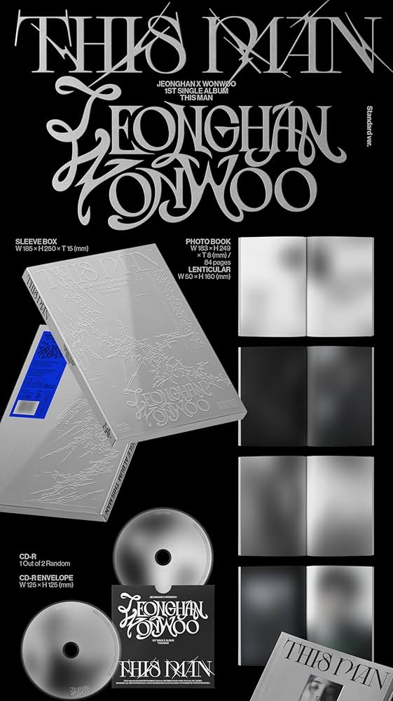 Amazon.co.jp: SEVENTEEN Jeonghan X Wonwoo THIS MAN 1st Single