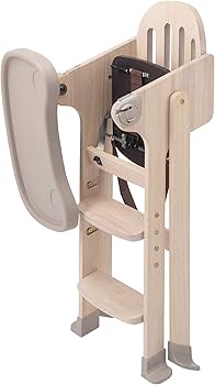 Amazon | カトージ 木製ハイチェア Easy-sit ホワイトウォッシュ 7か月