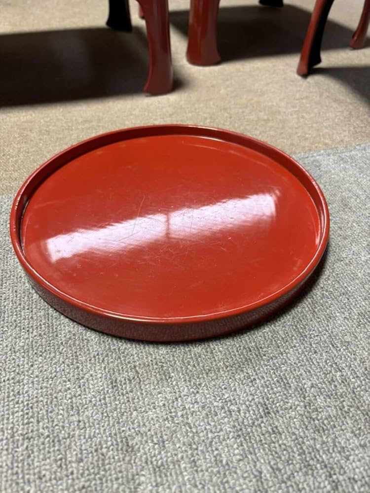 輪島塗り 小さめお膳台 5つセット 輪島塗り 小さめお膳台 5つセット