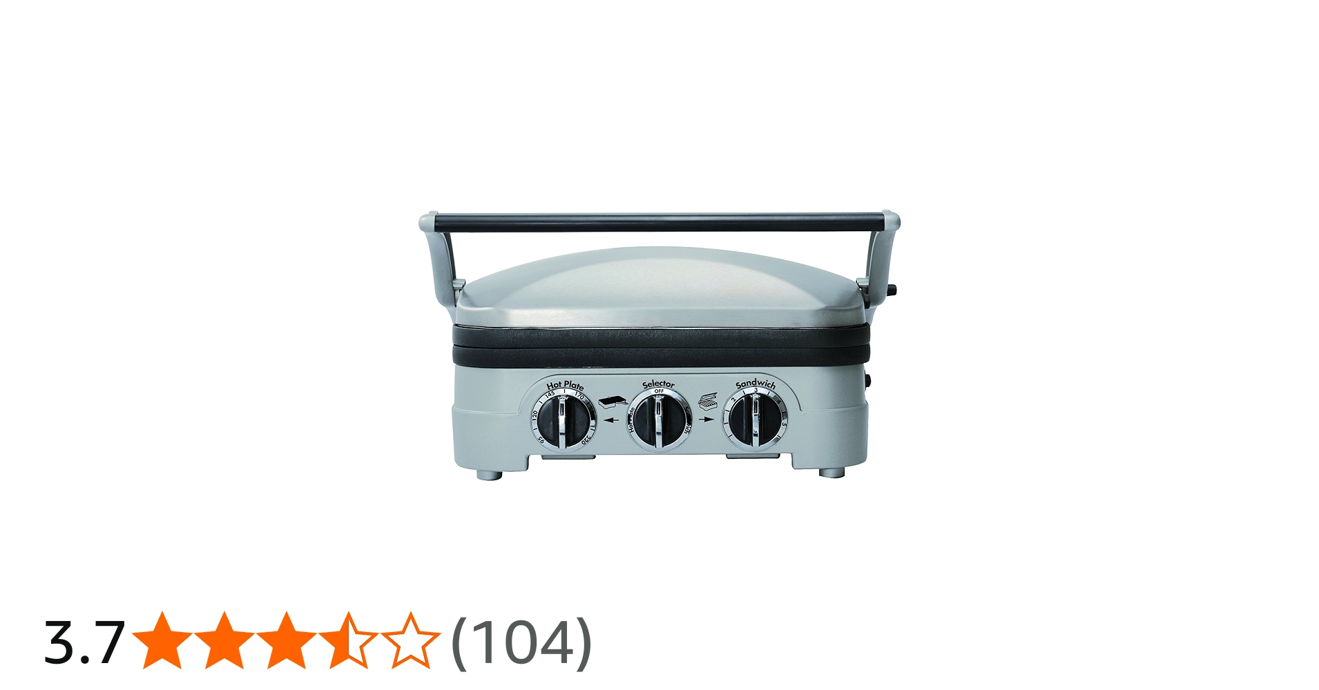 Amazon | クイジナート マルチグルメプレート GR-4NJ | Cuisinart