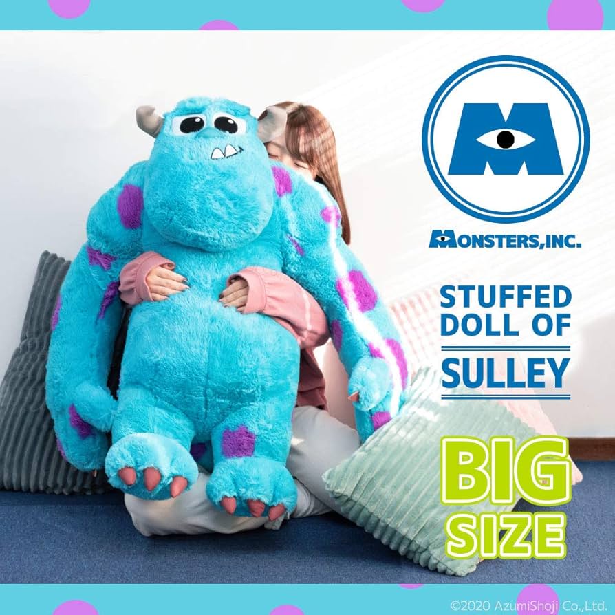 Amazon.co.jp: モンスターズインク サリー ぬいぐるみ BIGサイズ