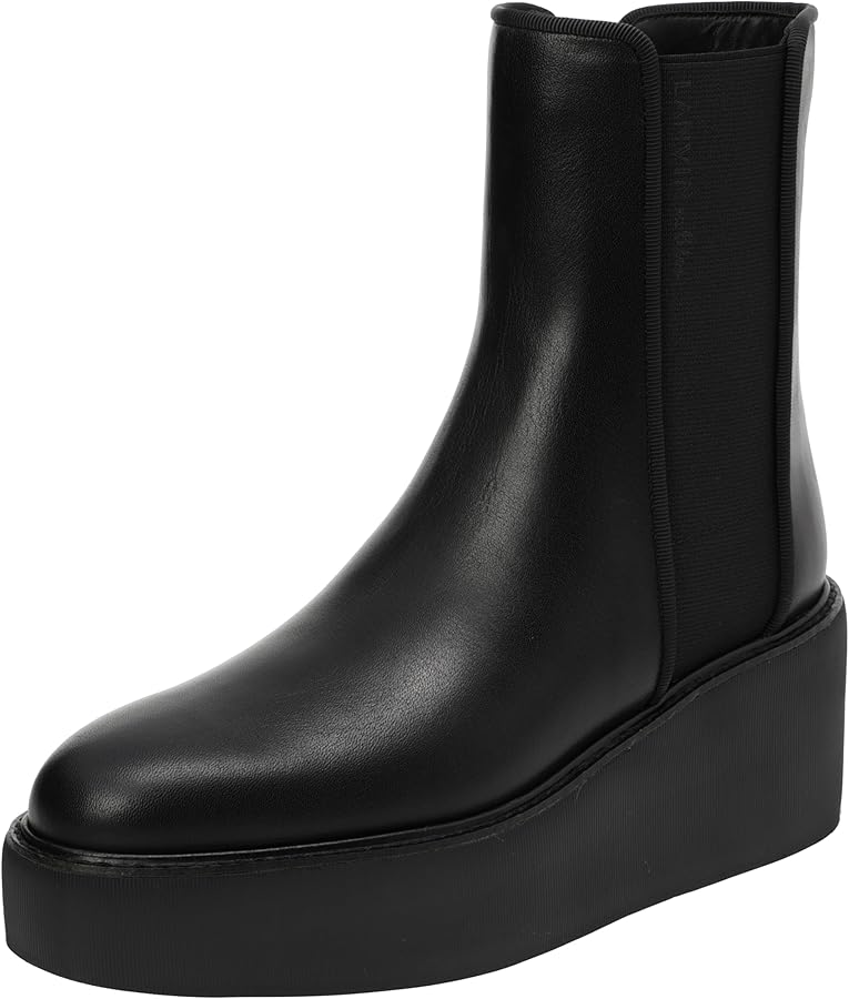 Amazon | [ランバンオンブルー] ファッションブーツ 厚底サイドゴア