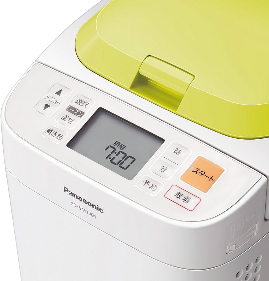 Amazon.co.jp: パナソニック ホームベーカリー 1斤タイプ グリーン SD