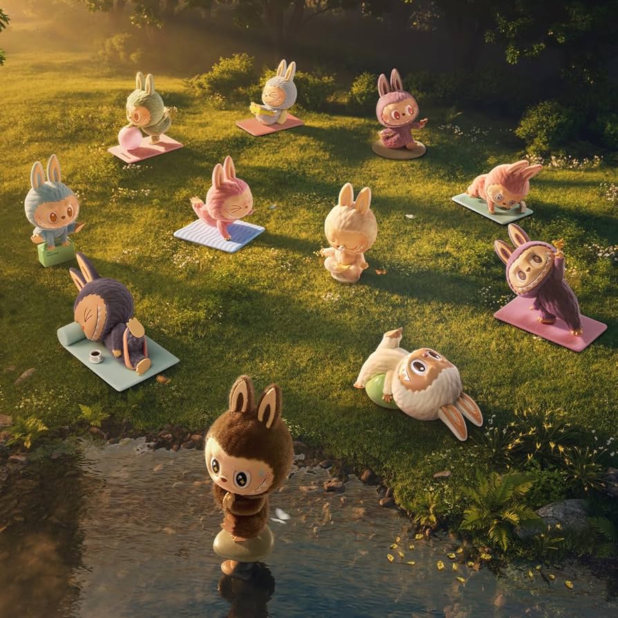 Amazon | POP MART THE MONSTERS Lazy Yogaシリーズ【アソートボックス