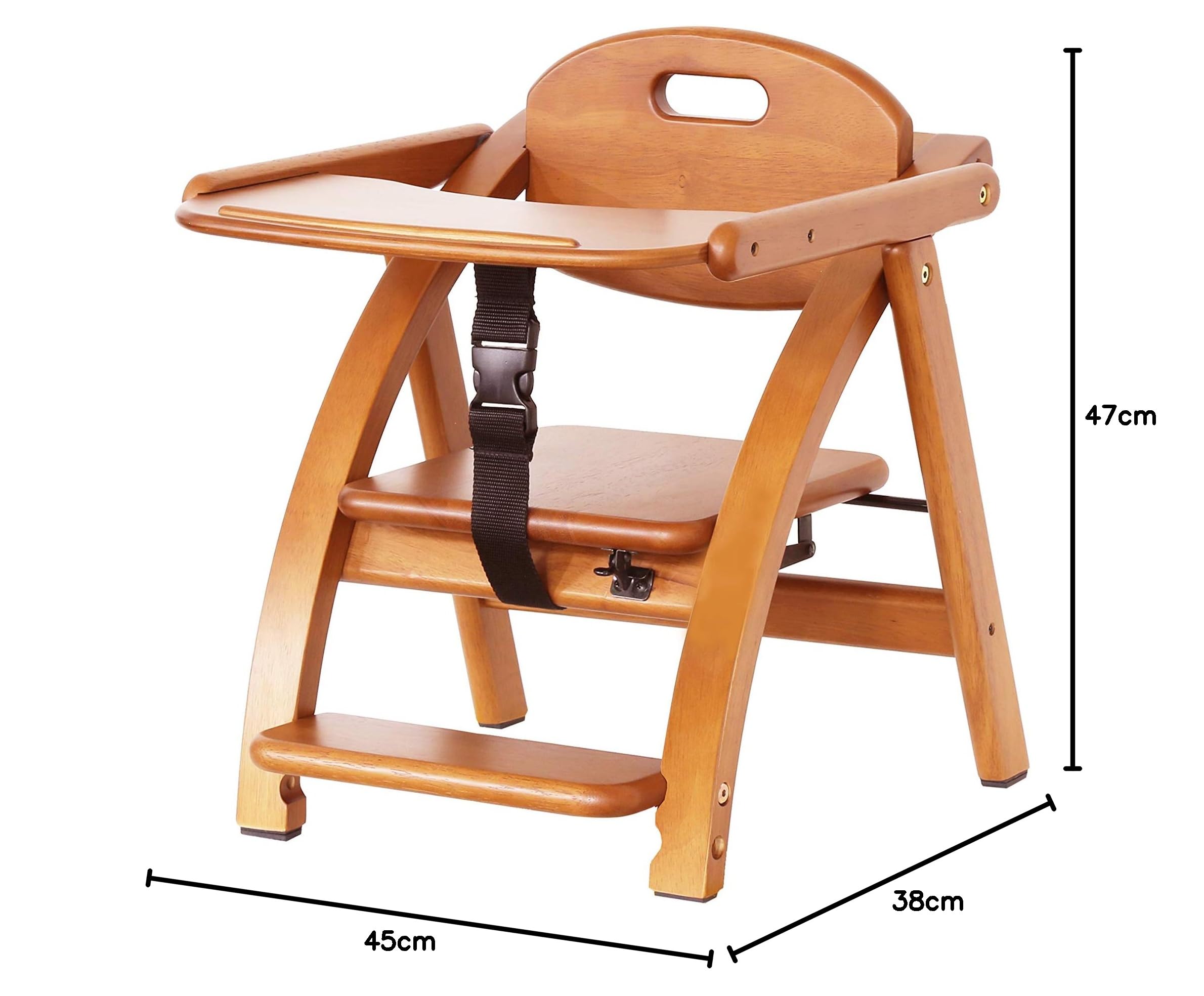 Amazon | 大和屋 yamatoya ベビーチェア アーチⅢ 木製 ローチェア